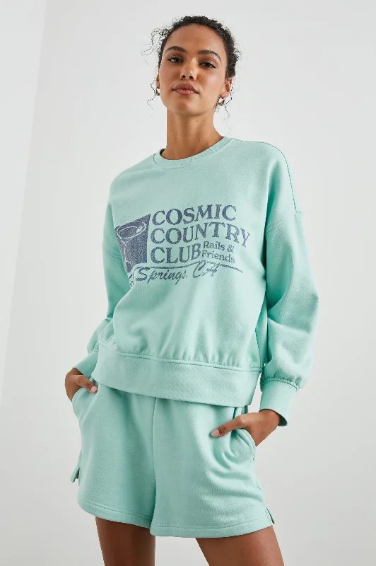 FAVORITE SWEATSHIRT - MINT COSMIC COUNTRY CLUB