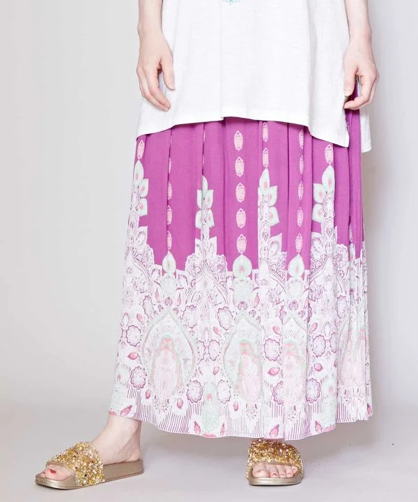 Cotton Crepe Skirt