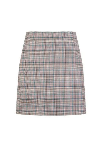 Girls On Film Womens/Ladies Avenue Check Skirt