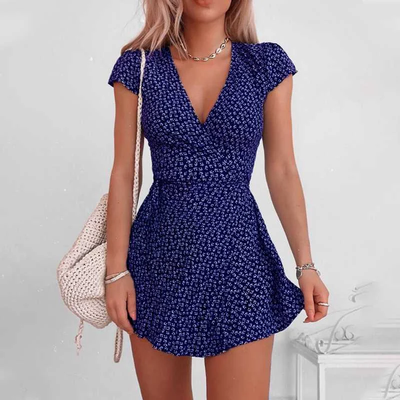 Amy Fashion - Fashion Dot Print Dress