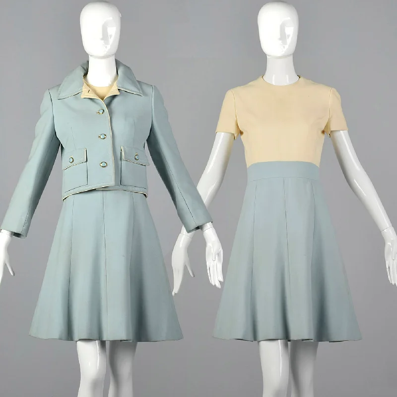 1960s Mod Dress and Jacket Set