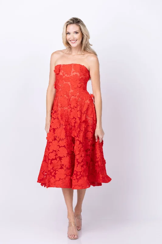 Helsi Florence Dress in Poppy