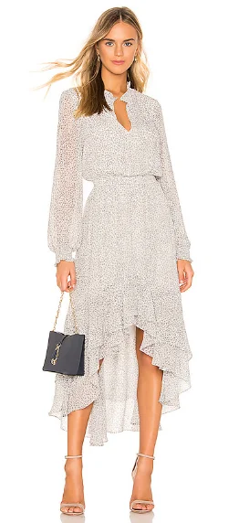 Ivory High Low Dress