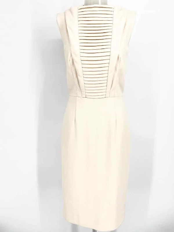 Kimberly Ovitz Cream sheath Size M Dress