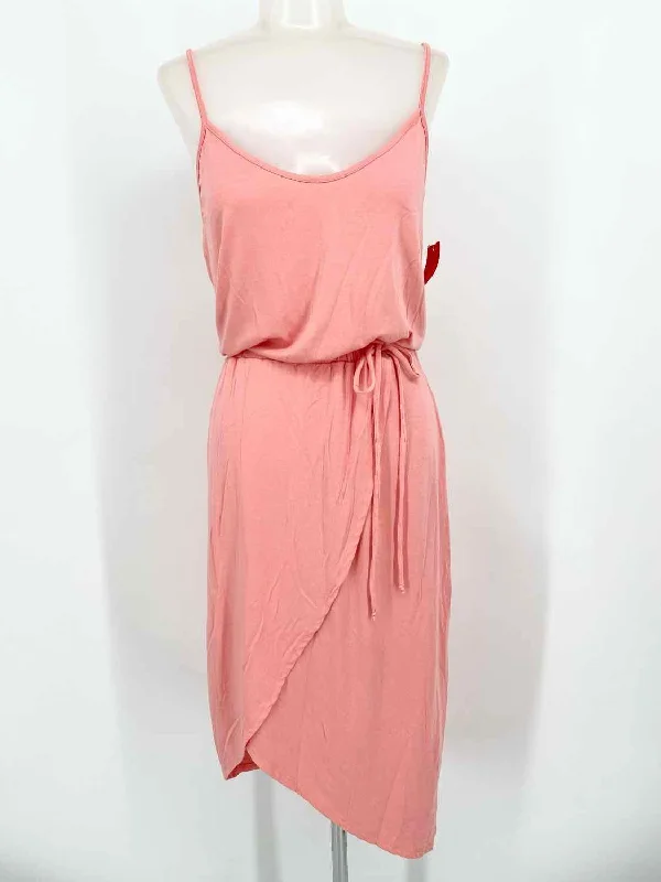 Michael Stars Women's Pink Sleeveless Jersey Size S Dress