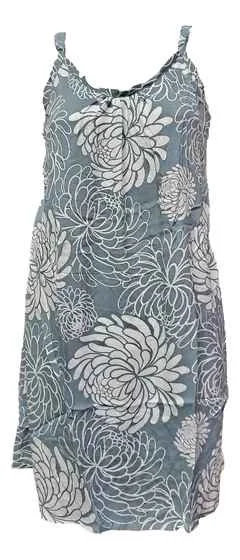 Secret Beach - Bali Dress - Chrysanthemum - Slate