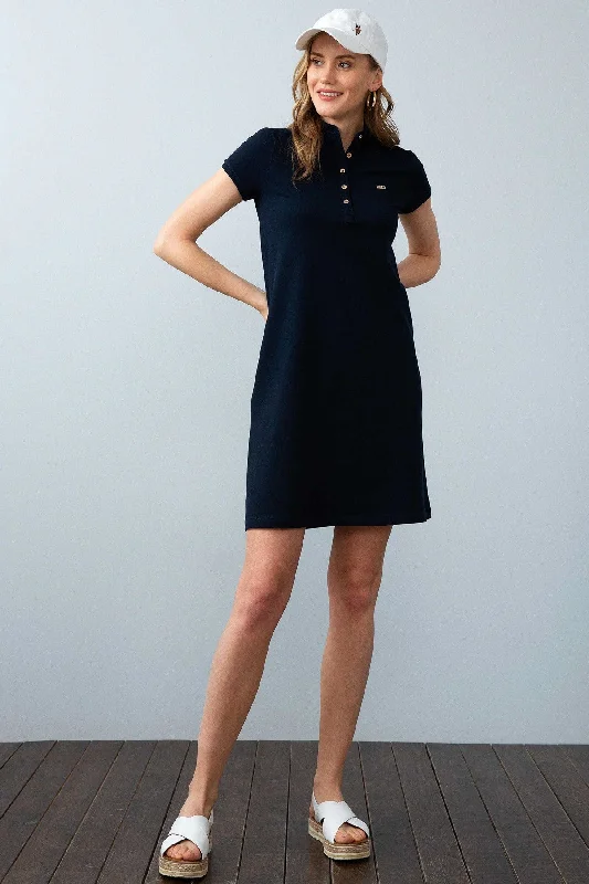 US Polo Navy Blue Dress