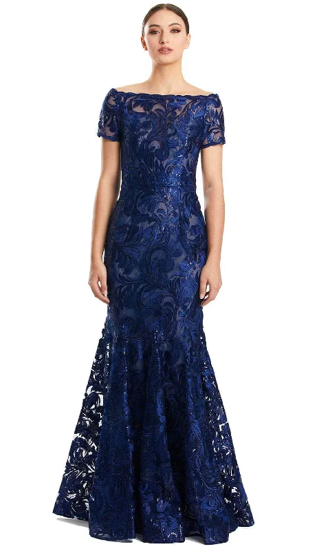 Alexander by Daymor 1859F23 - Lace Applique Long Dress