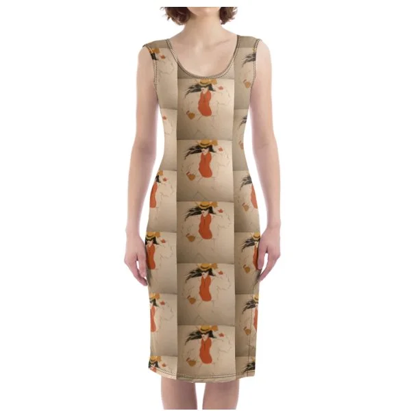 Bodycon Dress - "Lady Ranger"